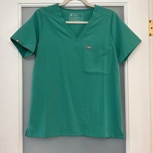 FIGS Catarina Surgical Green scrub top